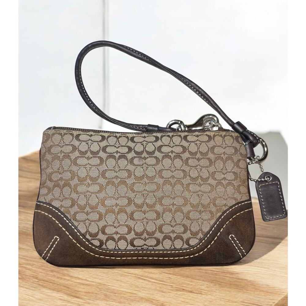 Vintage Coach 1460 Soho Mini Signature Hobo & 6319 Small Wristlet - Picture 8 of 15